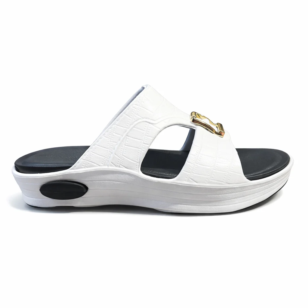 Men Arabic Style Comfort Slippers with Buckle | Soft Cushioned Sole|ZEE-5029 - Image 10
