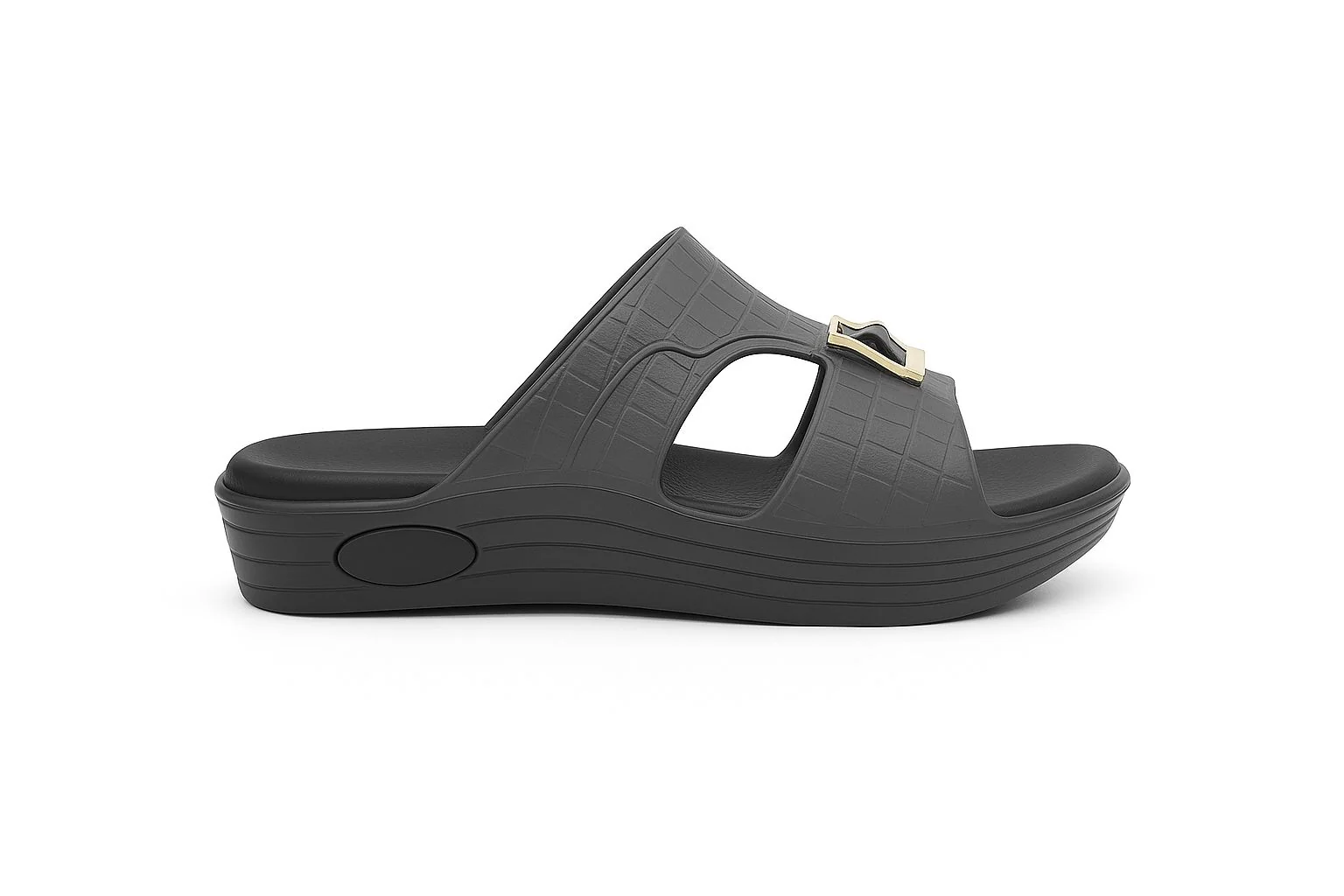 Men Arabic Style Comfort Slippers with Buckle | Soft Cushioned Sole|ZEE-5029 - Image 16