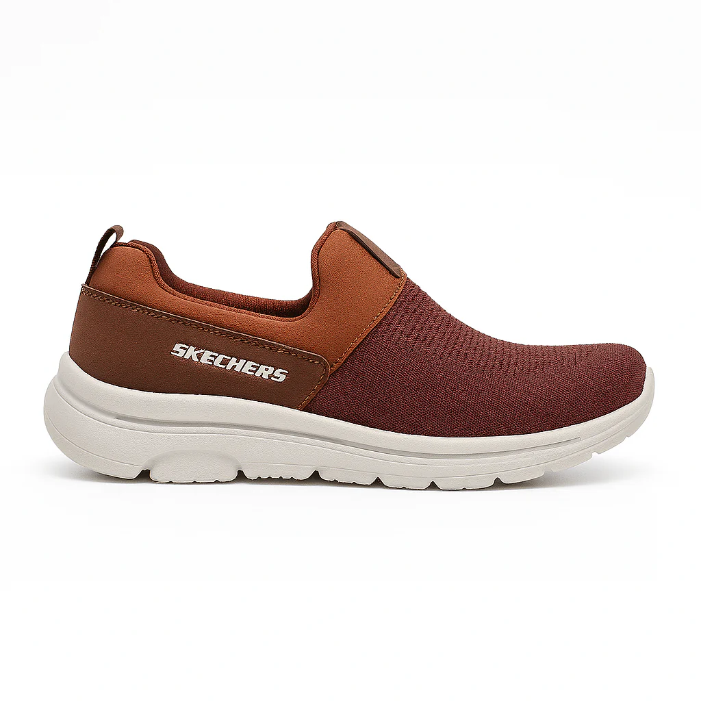 Men’s Comfort Slip-On Walking Shoes Knitted Upper, Lightweight Soft Sole |N-23 - Image 5