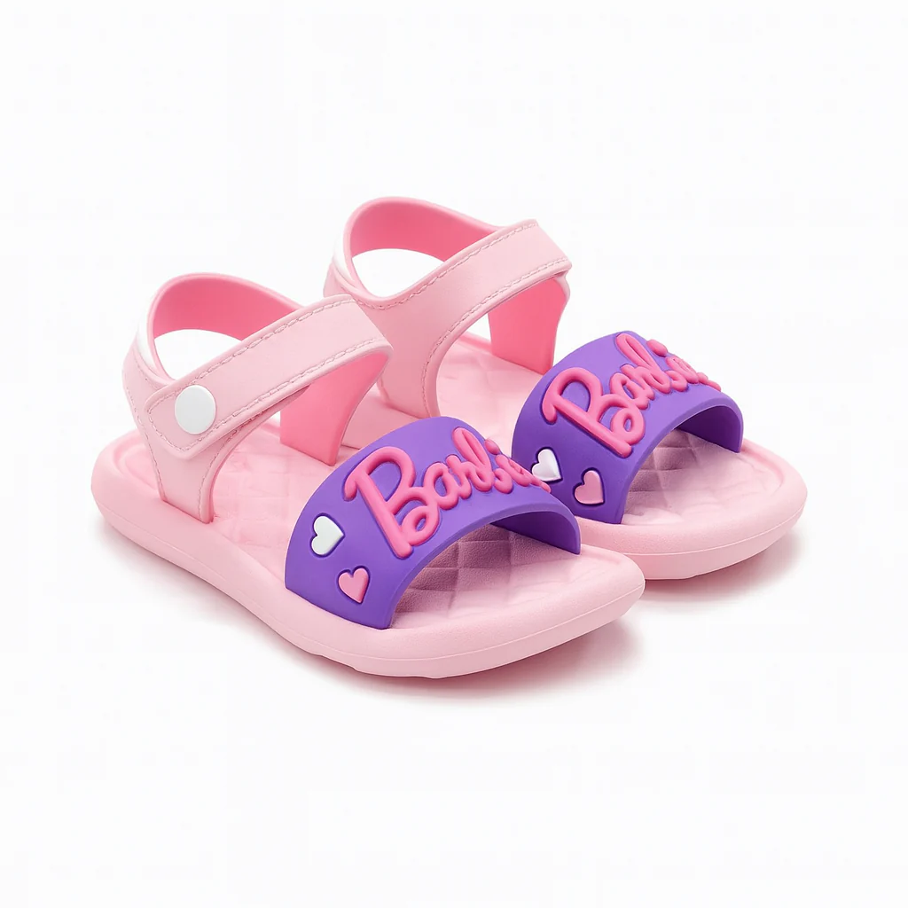 Kids Barbie Light Weight "Anti-Skid" EVR Sandals|WJ-1401 - Image 5