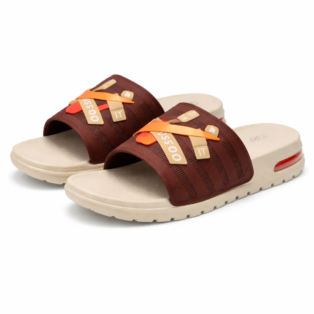 Men Air Cushion Slides | Comfortable Casual Slippers for Men|ZEE-5086 - Image 3