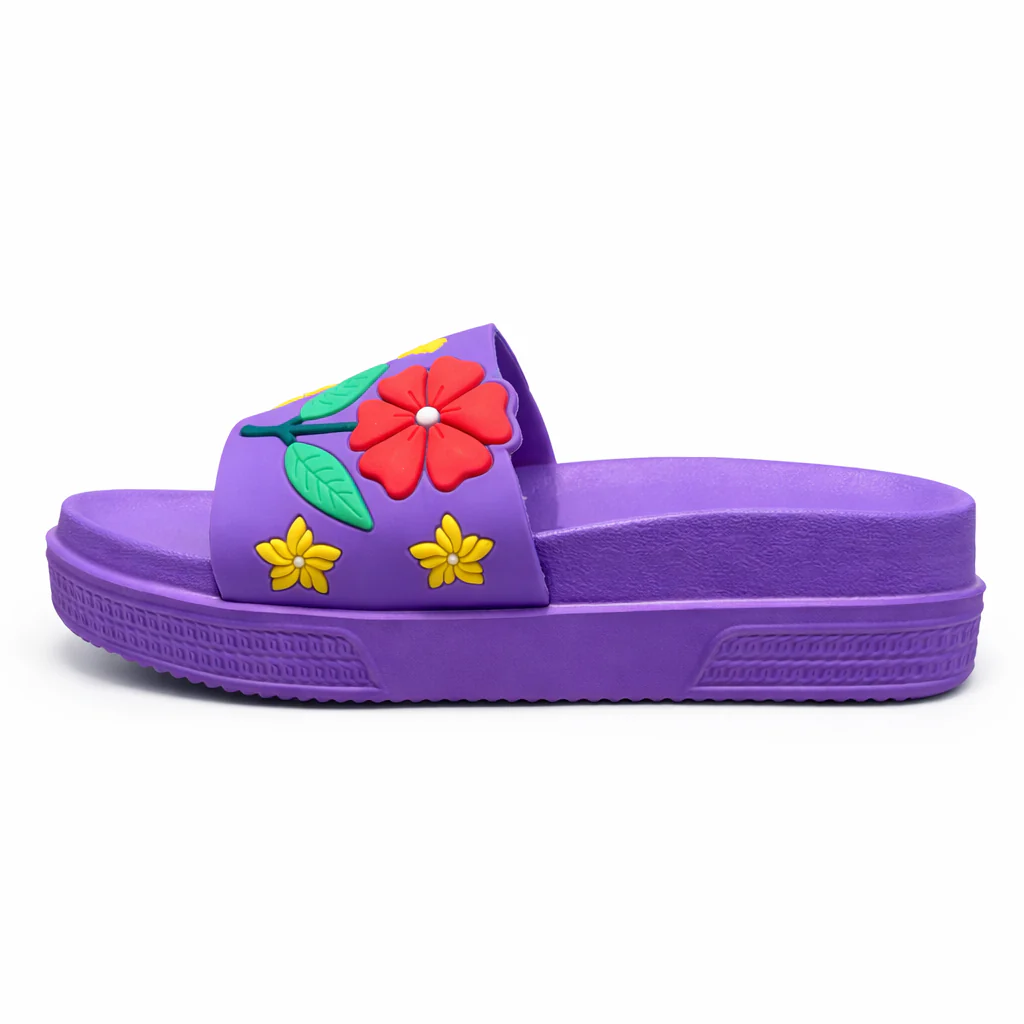 Urban Walk Women Flower Comfort Slides EVA Slippers|SG-5002 - Image 5