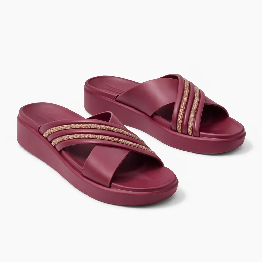 Urban Walk Women Platform Slippers Premium Comfort Slide |WJ-4940 - Image 4