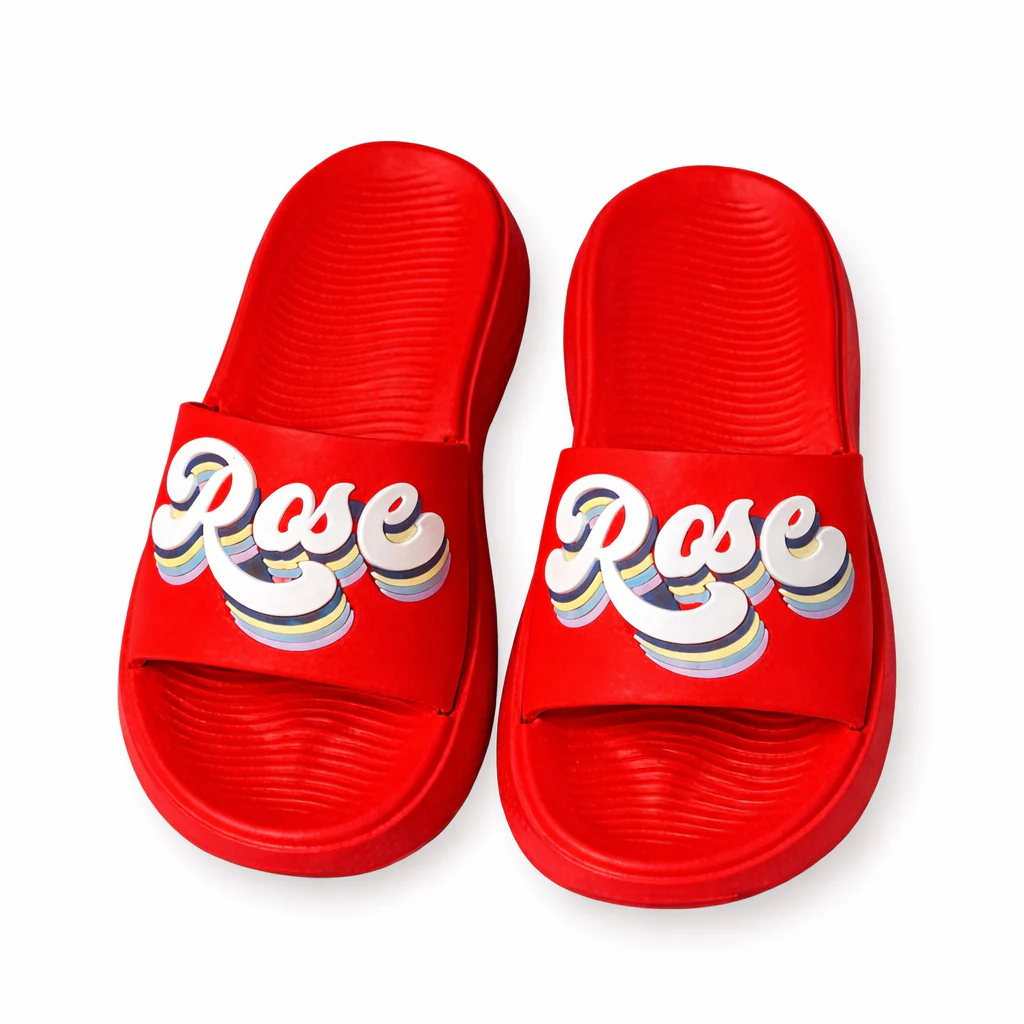 Urban Walk Women Platform Slippers Premium Comfort Slide |WJ-4401 Rose - Image 13