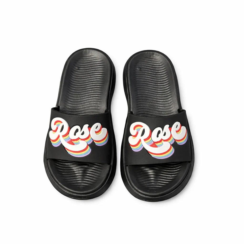 Urban Walk Women Platform Slippers Premium Comfort Slide |WJ-4401 Rose - Image 16