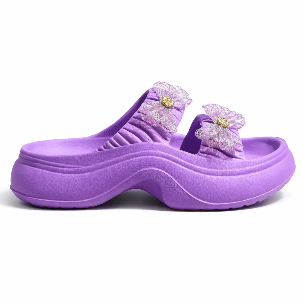 Urban Walk kids EVR Slippers with Bow|Yes-01 - Image 11