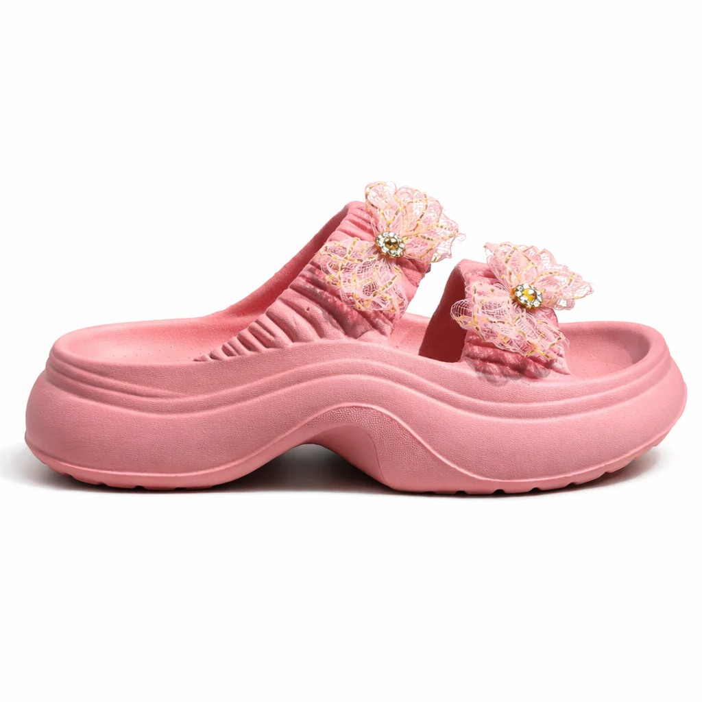 Urban Walk kids EVR Slippers with Bow|Yes-01 - Image 7