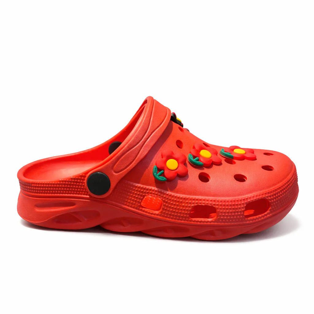 Women’s  EVR Clogs with Flower Charms Lightweight Comfort Slippers|FF-C02 - Image 10